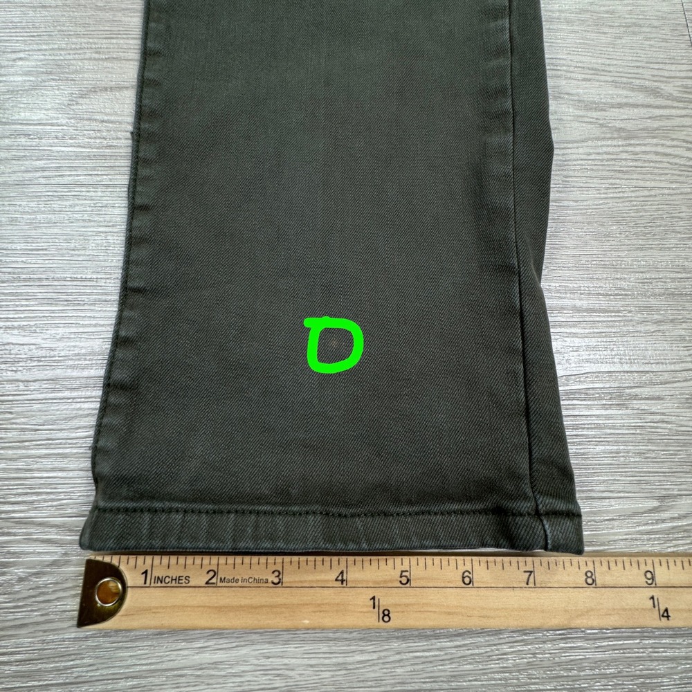 Liverpool Mens Pants Relaxed Straight Pistachio Green 36x30 Stretch Twill Casual - Picture 9 of 9
